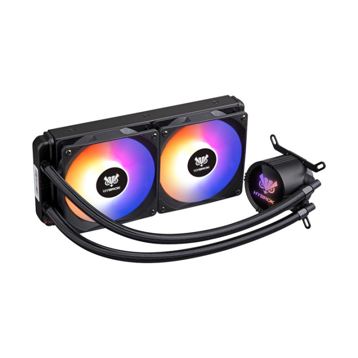 HYBROK HL240B RGB Black Kits Watercooling HYBROK Maroc