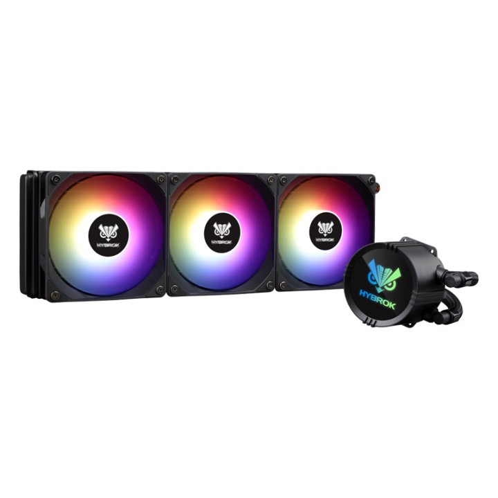 HYBROK HL360B RGB Black Kits Watercooling HYBROK Maroc