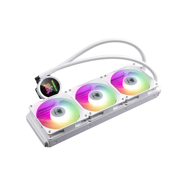 HYBROK HL360W RGB White Kits Watercooling HYBROK Maroc
