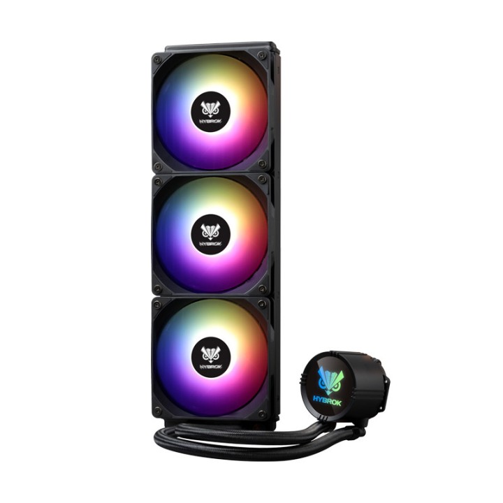 HYBROK HL360B RGB Black Kits Watercooling HYBROK Maroc