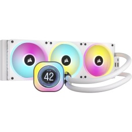 Corsair iCUE LINK H150i LCD (Blanc) Kits Watercooling Corsair Maroc