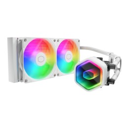 Cooler Master MasterLiquid 240 Core II ARGB (White) Kits Watercooli...