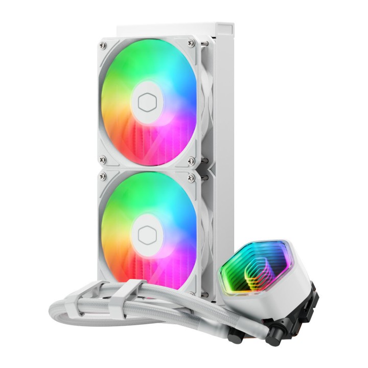 Cooler Master MasterLiquid 240 Core II ARGB (White) Kits Watercooli...