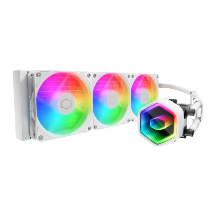 Cooler Master MasterLiquid 360 Core II ARGB (White) Kits Watercooli...