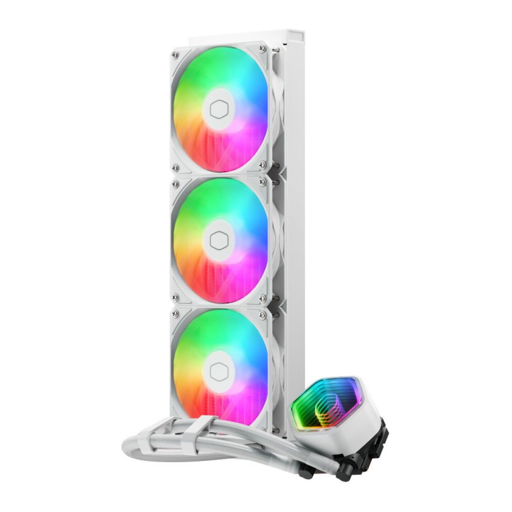 Cooler Master MasterLiquid 360 Core II ARGB (White) Kits Watercooli...