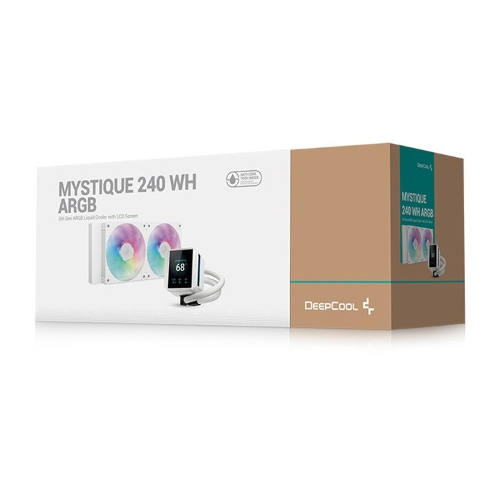 DeepCool MYSTIQUE 240 ARGB (White) Kits Watercooling DeepCool Maroc