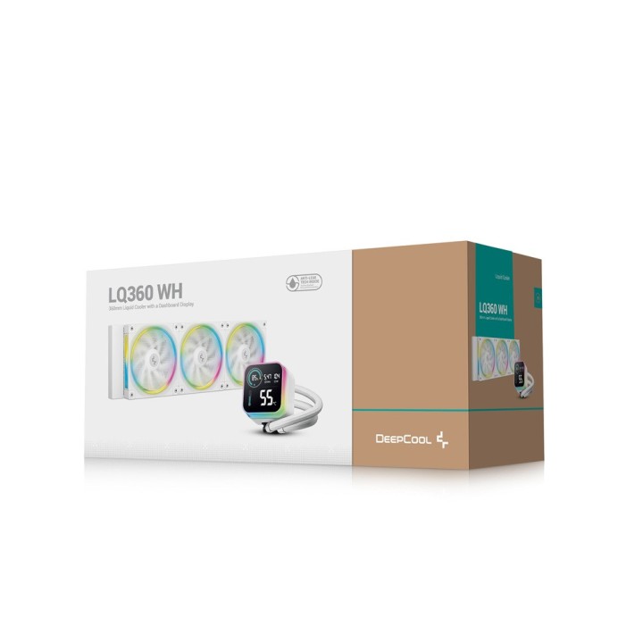 DeepCool LQ360 (White) Kits Watercooling DeepCool Maroc