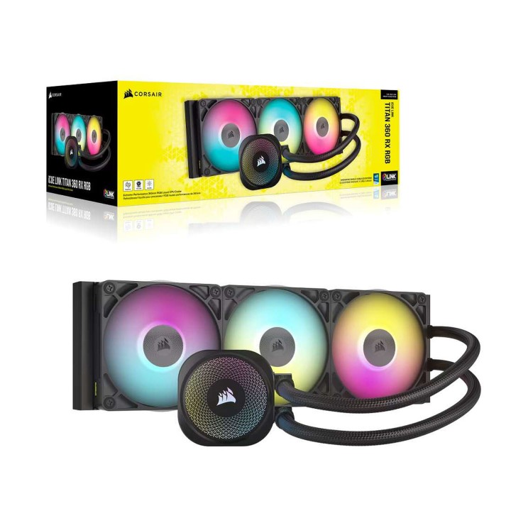 Corsair Titan 360 RX RGB (Noir) Refroidissement Corsair Maroc