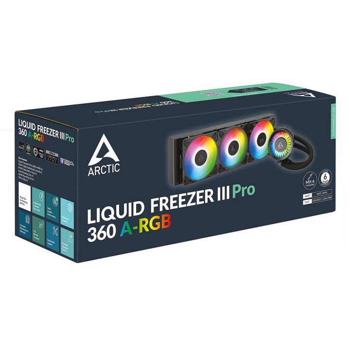 Arctic Liquid Freezer III Pro 360 A-RGB (Black) Kits Watercooling A...