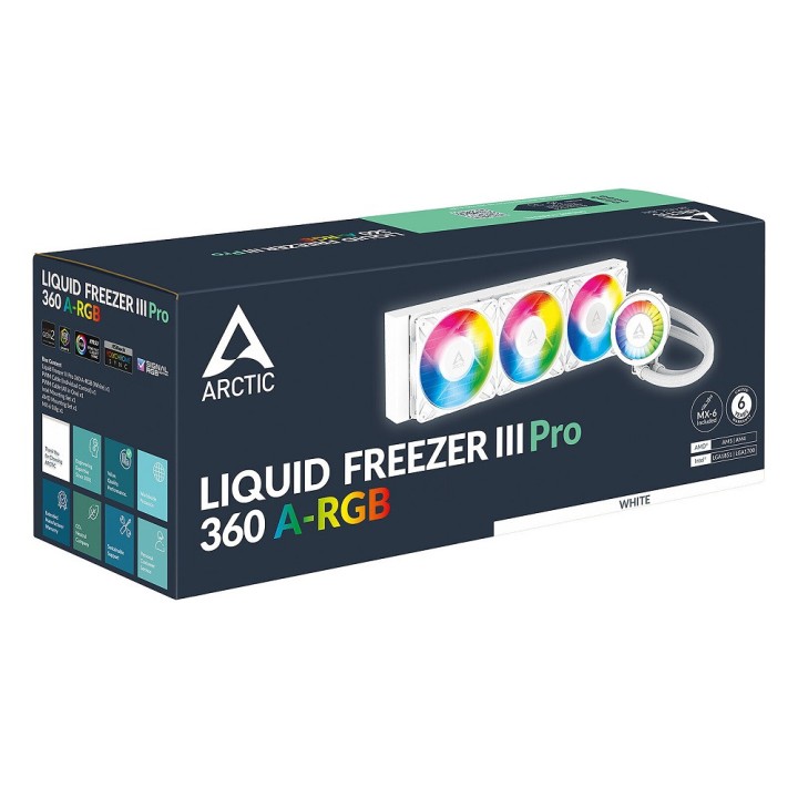 Arctic Liquid Freezer III Pro 360 A-RGB (White) Kits Watercooling A...