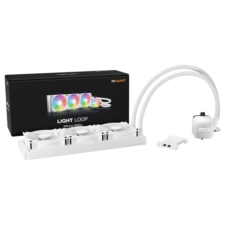 be quiet! Light Loop 360 mm ARGB White Kits Watercooling be quiet! ...