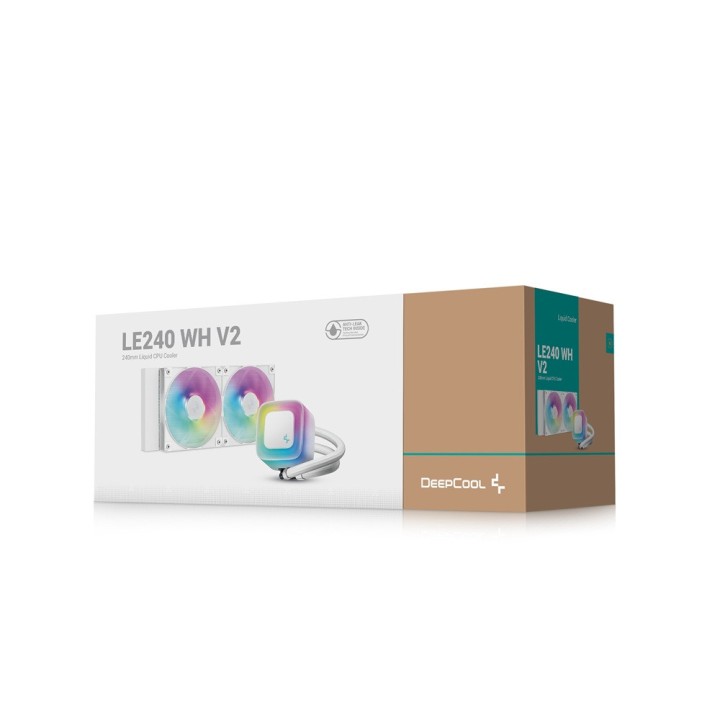 DeepCool LE240 V2 White Kits Watercooling DeepCool Maroc