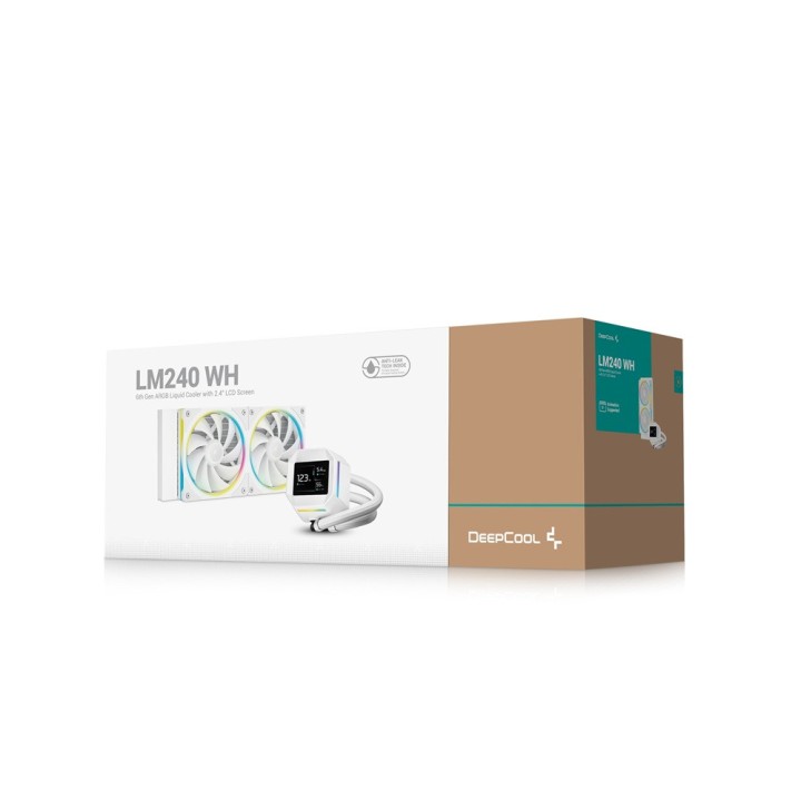 DeepCool LM240 White Kits Watercooling DeepCool Maroc