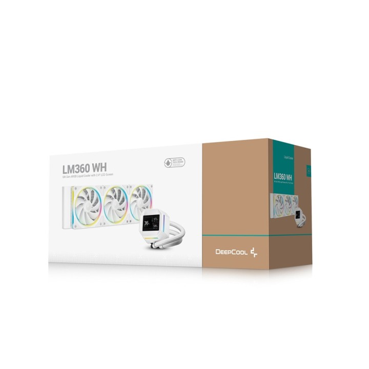 DeepCool LM360 White Kits Watercooling DeepCool Maroc