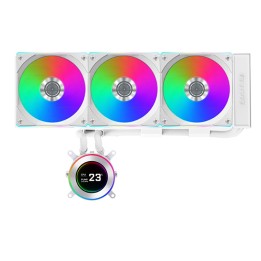 Lian Li HydroShift II LCD-C 360R (White) Kits Watercooling Lian Li ...