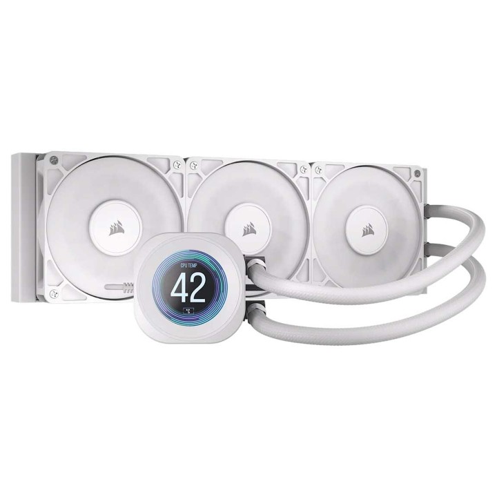 Corsair Nautilus 360 RS LCD (Blanc) Kits Watercooling Corsair Maroc