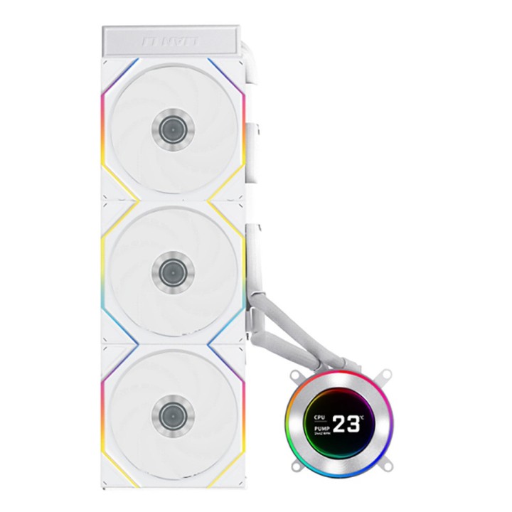 Lian Li HydroShift II LCD-C 360TL (White) Kits Watercooling Lian Li...