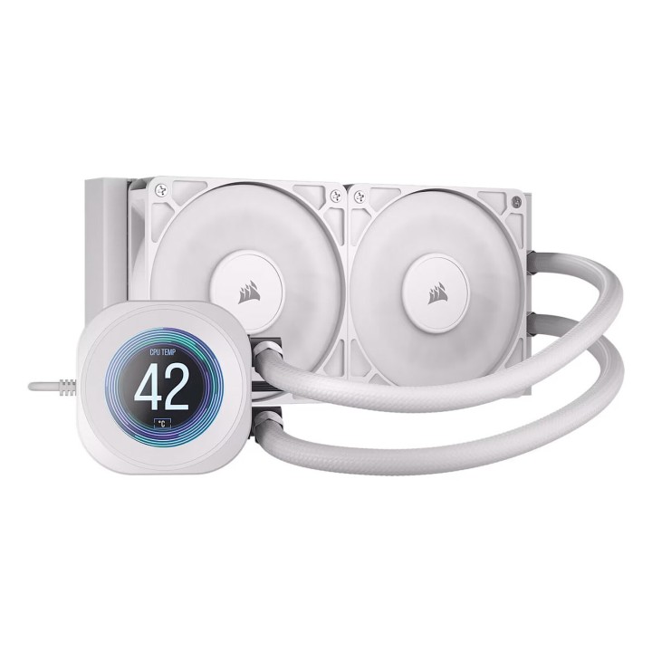 Corsair Nautilus 240 RS LCD (Blanc) Kits Watercooling Corsair Maroc