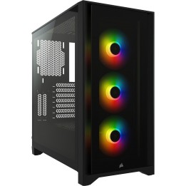 Corsair iCUE 4000X RGB Tempered Glass (Noir) Boitiers PC Corsair Maroc