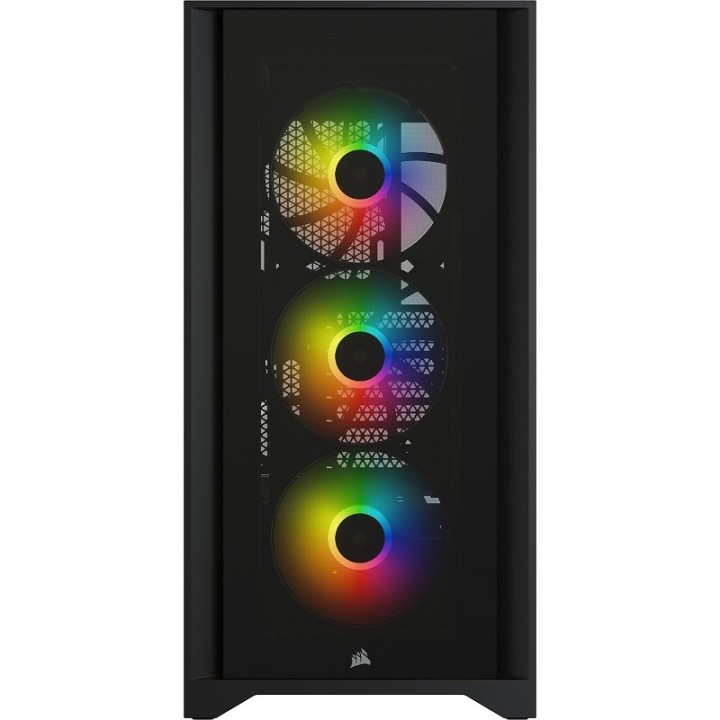 Corsair iCUE 4000X RGB Tempered Glass (Noir) Boitiers PC Corsair Maroc
