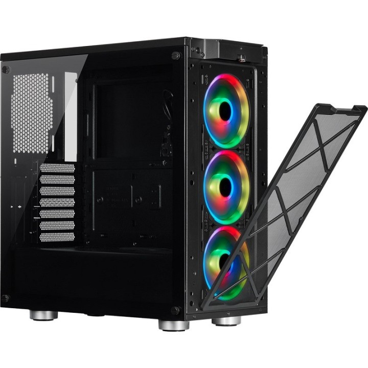 Corsair iCUE 465X RGB (Noir) Boitiers PC Corsair Maroc
