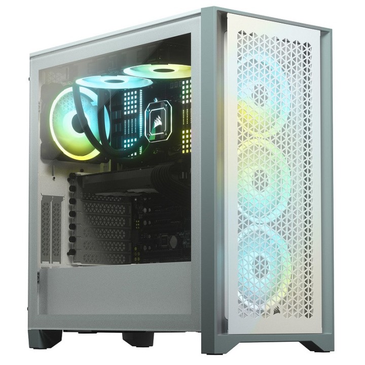 Corsair 4000D AIRFLOW Tempered Glass (Blanc) Boitiers PC Corsair Maroc