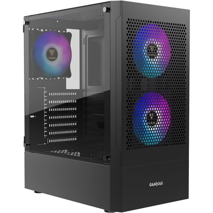 Gamdias Talos E3 Mesh Black Boitiers PC Gamdias Maroc