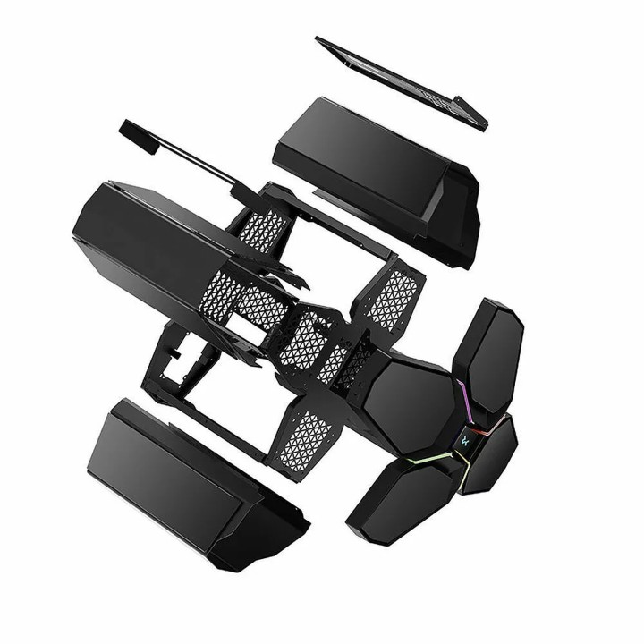 DeepCool QuadStellar Infinity (Black) Boitiers PC DeepCool Maroc