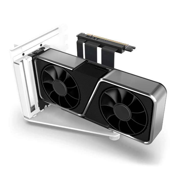 NZXT Vertical GPU Mounting Kit (White) Boitiers PC NZXT Maroc