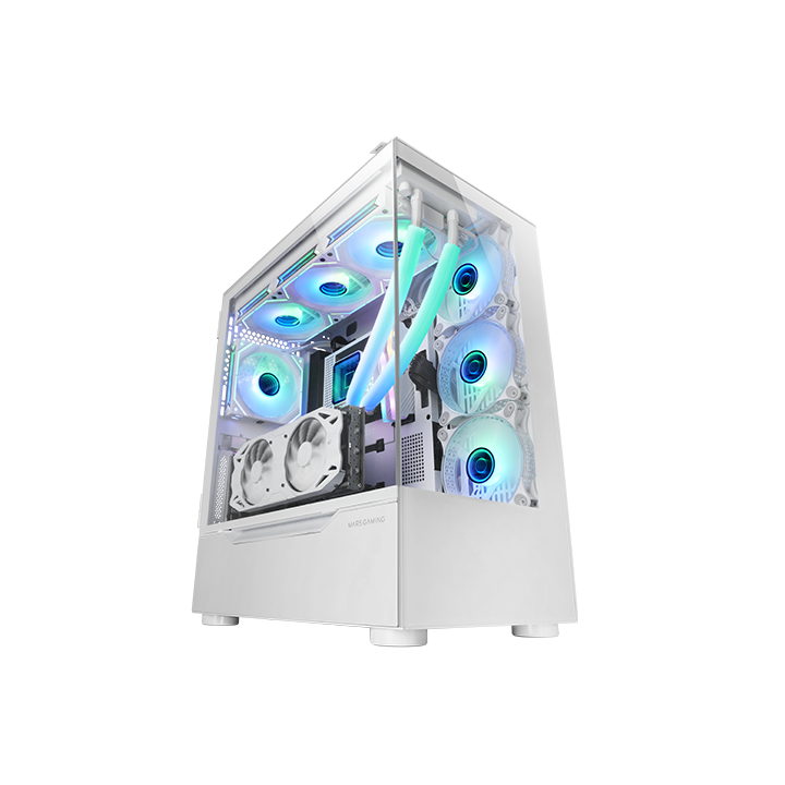 Mars Gaming MC-ULT White Boitiers PC Mars Gaming Maroc