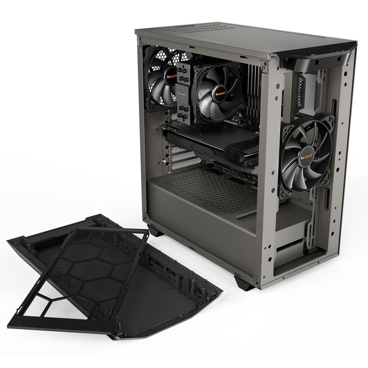 be quiet! Pure Base 500 Window Metallic Gray Boitiers PC be quiet! ...