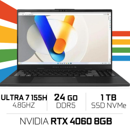 ASUS Vivobook Pro 15 OLED N6506MV Intel Core Ultra 7 155H/24 Go DDR...