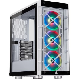 Corsair iCUE 465X RGB (Blanc) Boitiers PC Corsair Maroc