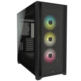 Corsair iCUE 5000X RGB Tempered Glass (Noir) Boitiers PC Corsair Maroc