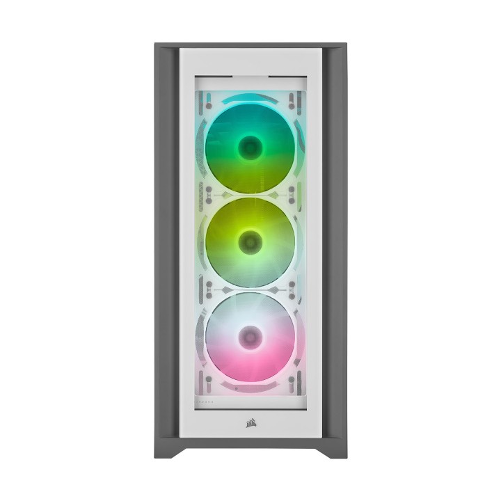 Corsair iCUE 5000X RGB Tempered Glass (Blanc) Boitiers PC Corsair M...