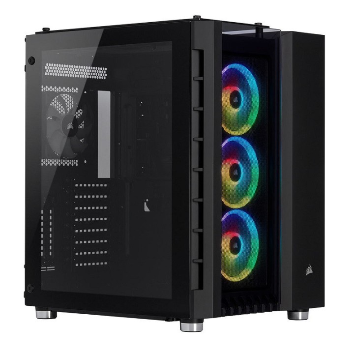 Corsair Crystal 680X RGB Black Boitiers PC Corsair Maroc