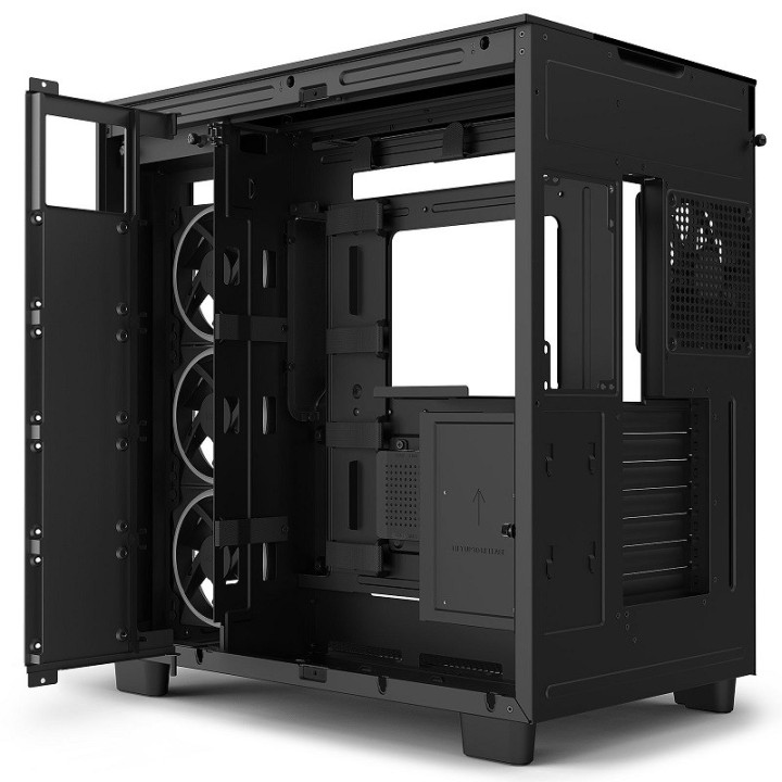 NZXT H9 Elite Black Boitiers PC NZXT Maroc