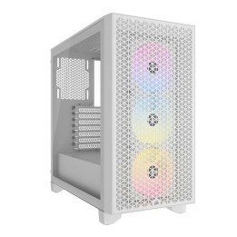 Corsair 3000D RGB Airflow (Blanc) Les Moyennes Tours Corsair Maroc