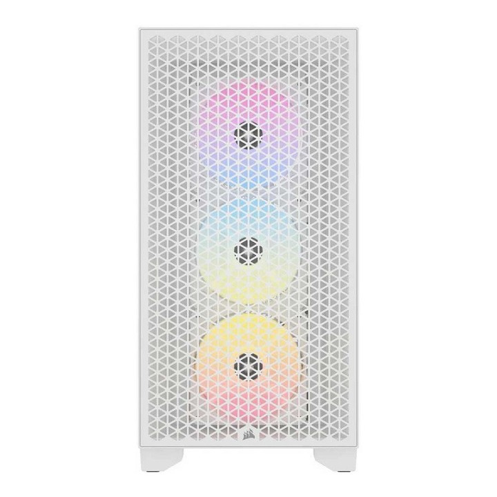 Corsair 3000D RGB Airflow (Blanc) Les Moyennes Tours Corsair Maroc