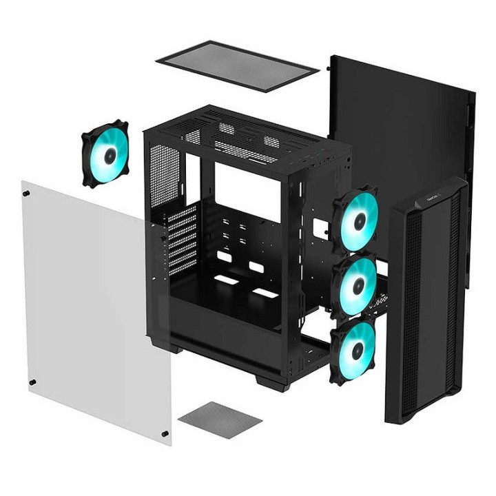 DeepCool CC560 Black Boitiers PC DeepCool Maroc