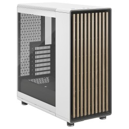 Fractal Design North Chalk TG Clear White Boitiers PC Fractal Desig...