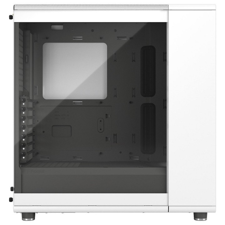 Fractal Design North Chalk TG Clear White Boitiers PC Fractal Desig...
