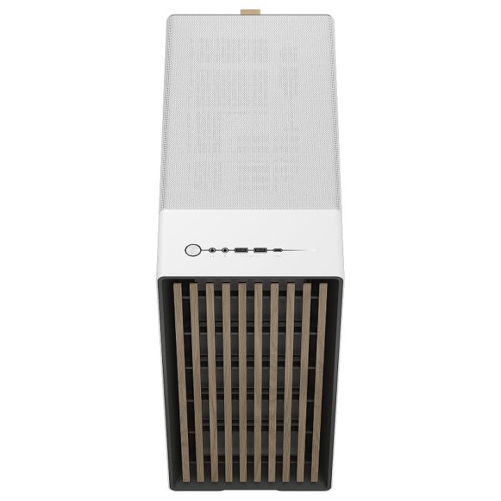 Fractal Design North Chalk TG Clear White Boitiers PC Fractal Desig...