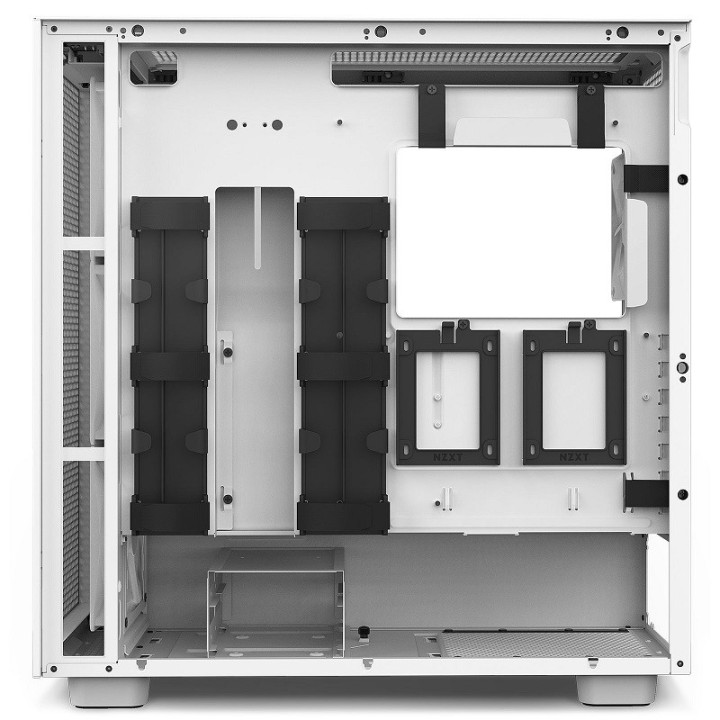 NZXT H7 Flow RGB White Boitiers PC NZXT Maroc