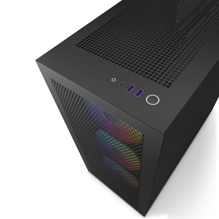 NZXT H7 Flow RGB Black Boitiers PC NZXT Maroc