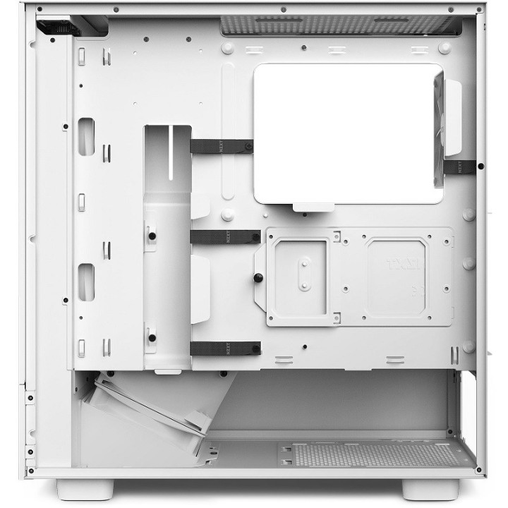 NZXT H5 Flow RGB White Boitiers PC NZXT Maroc