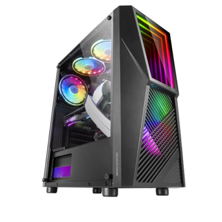 Mars Gaming MC777 Black Boitiers PC Mars Gaming Maroc