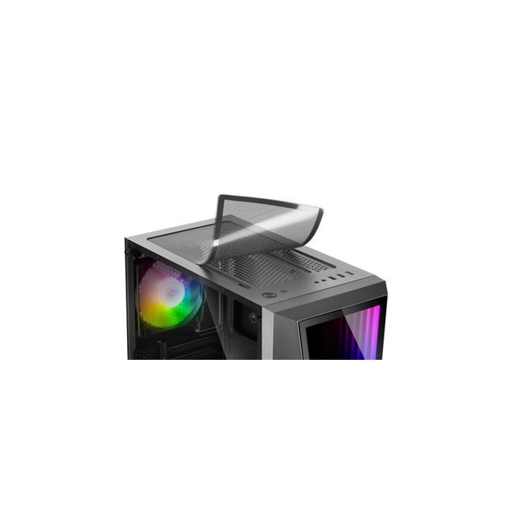 Mars Gaming MC777 Black Boitiers PC Mars Gaming Maroc