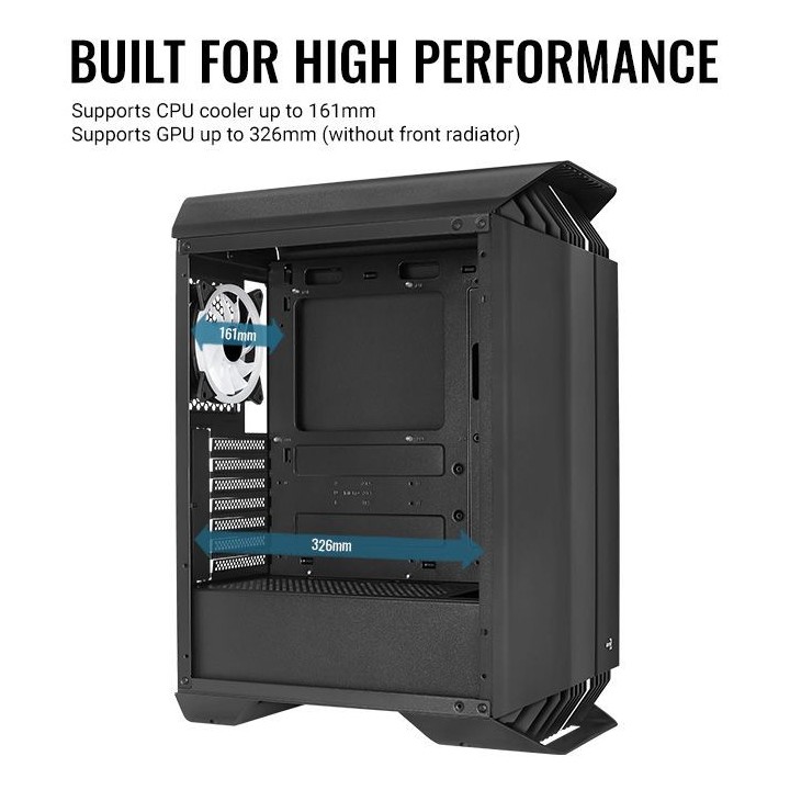 AeroCool Gladiator Duo ARGB Black Boitiers PC Aerocool Maroc