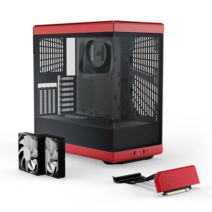 Hyte Y40 Red Boitiers PC HYTE Maroc